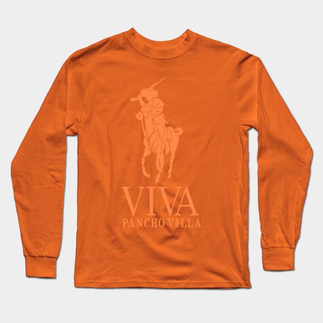 Viva Grande Naranja Long Sleeve T-Shirt by Dedos The Nomad